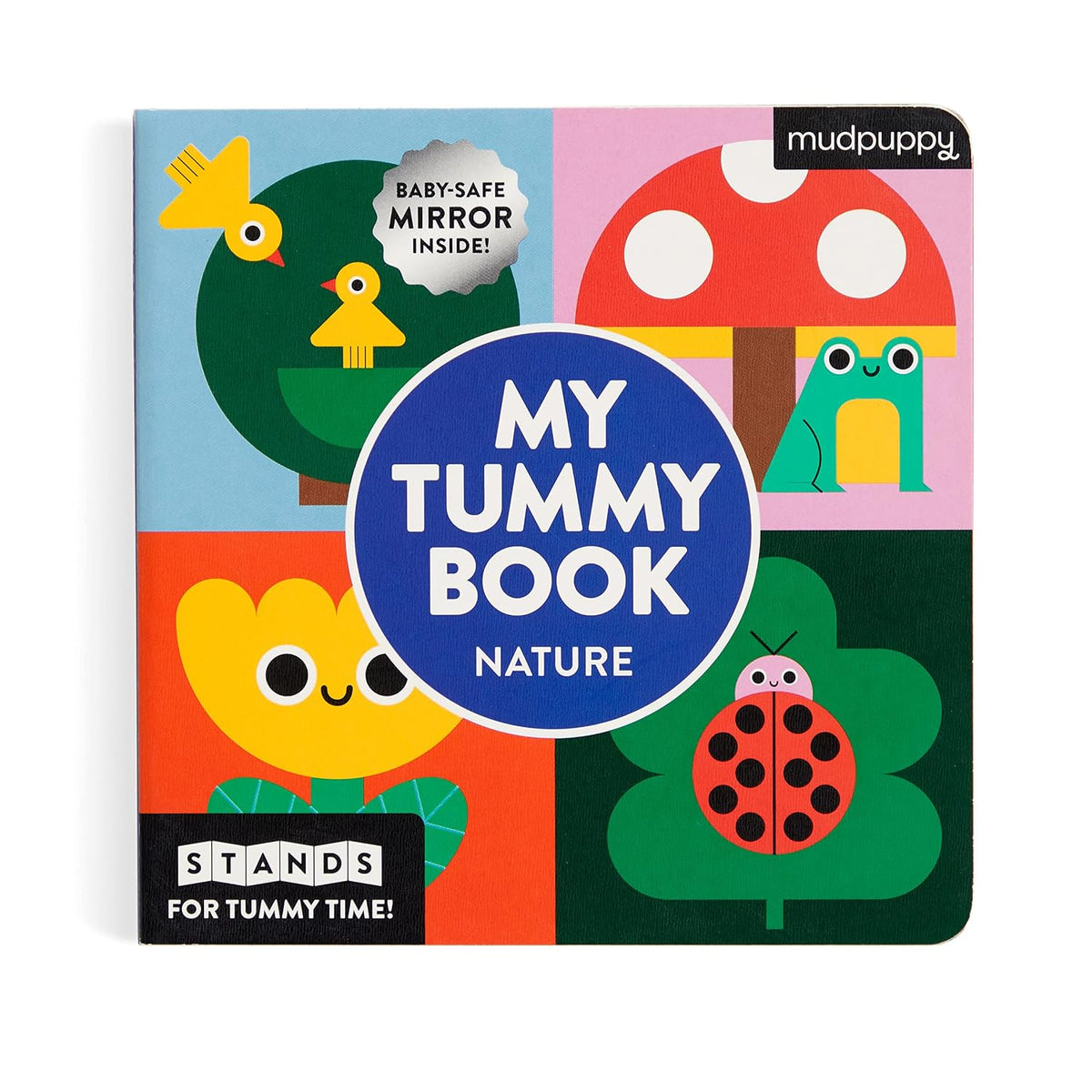 My Tummy Book Nature: High-Contrast Fold-Out Book