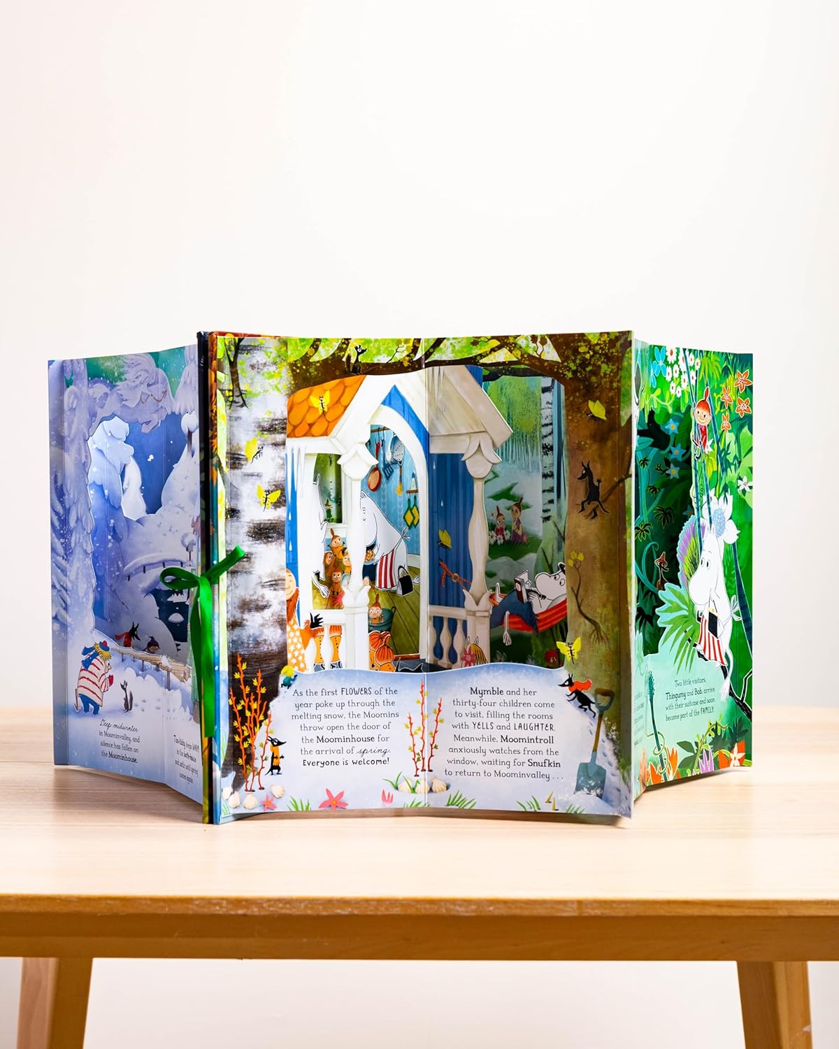 A Year in the Moominhouse A Carousel Book of the Seasons
