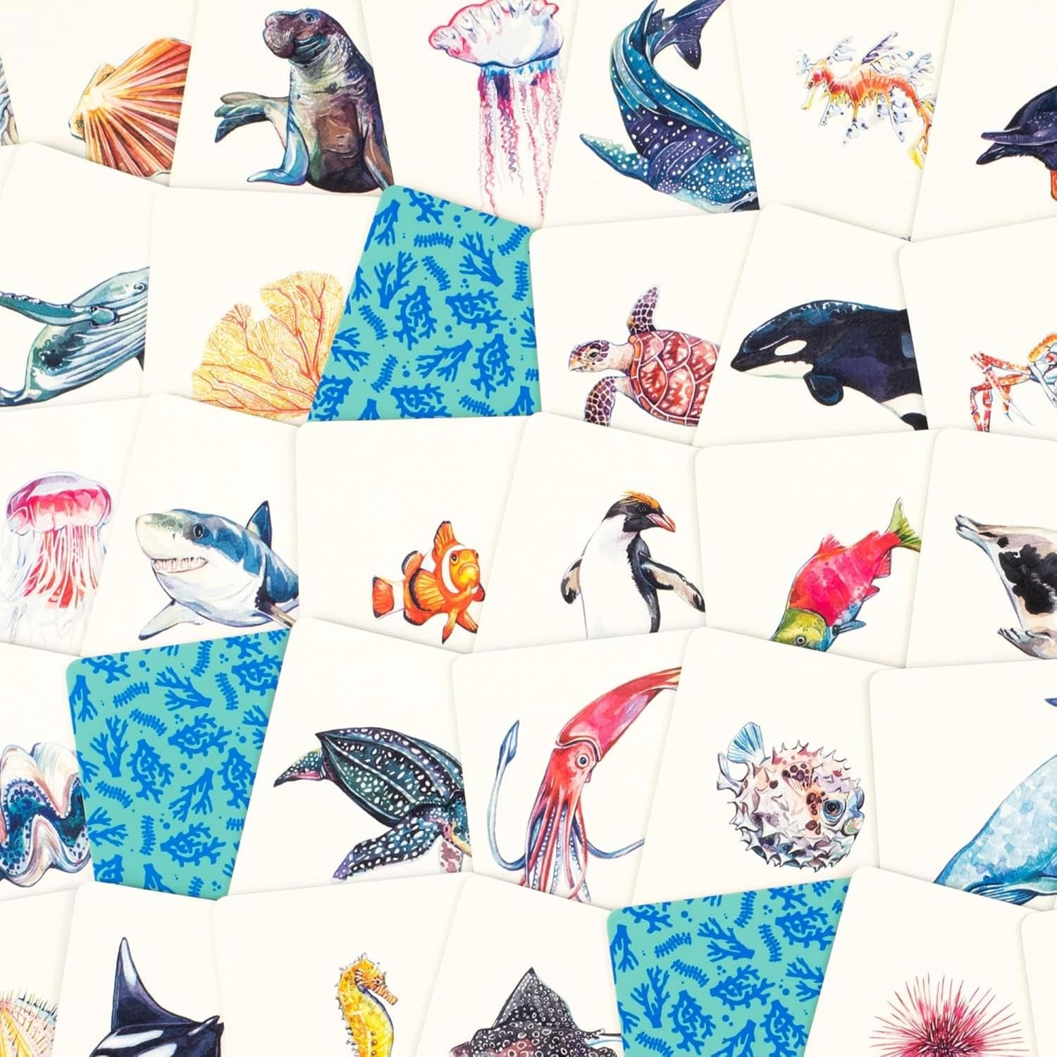 Under the Sea Ocean Memory Game