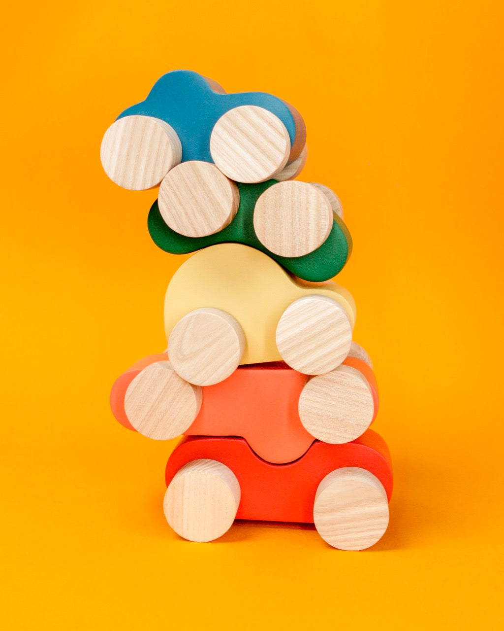 Stackable Car Set | Cool Colours image 4