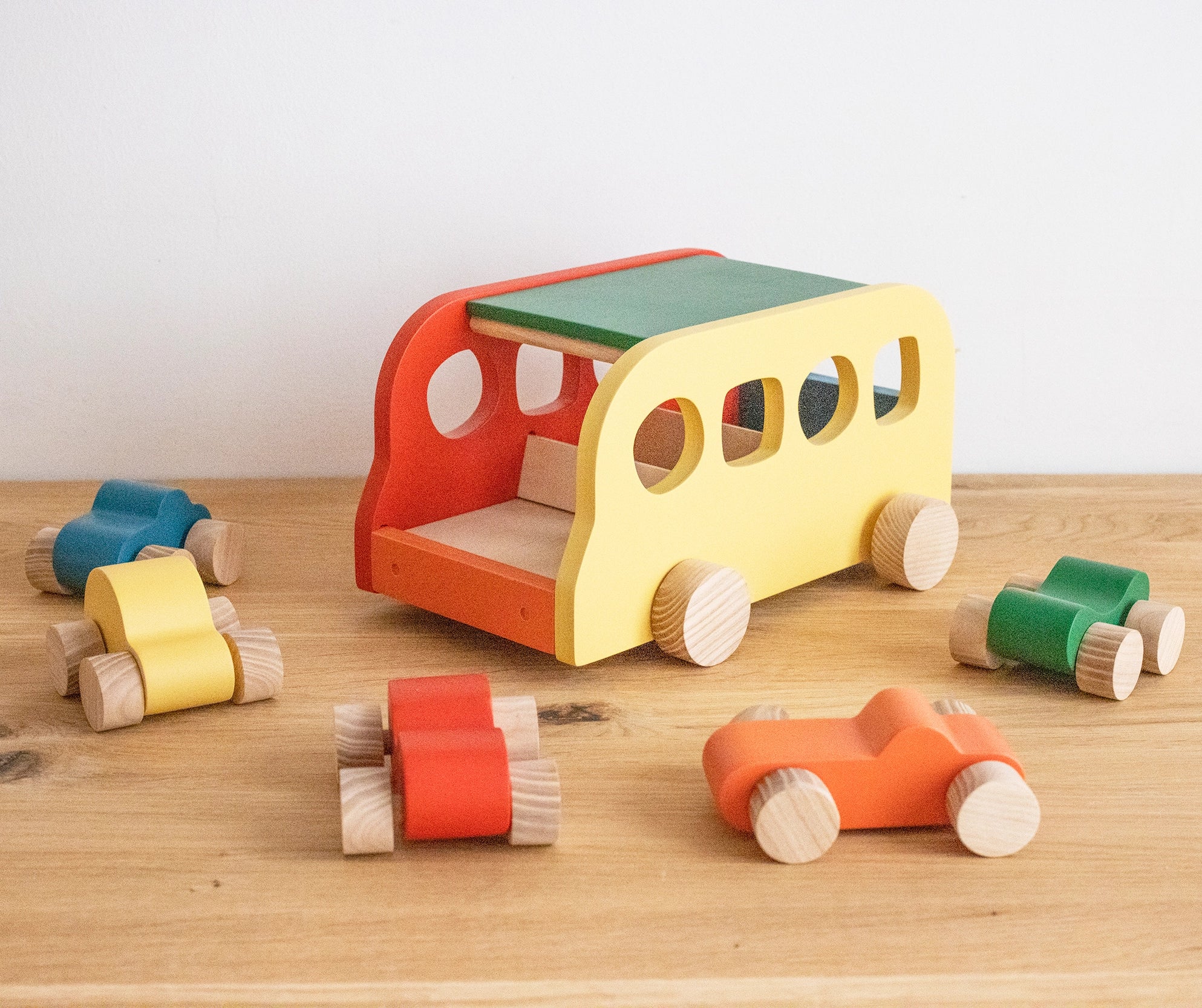 Wooden Sport Car | Blue image 12