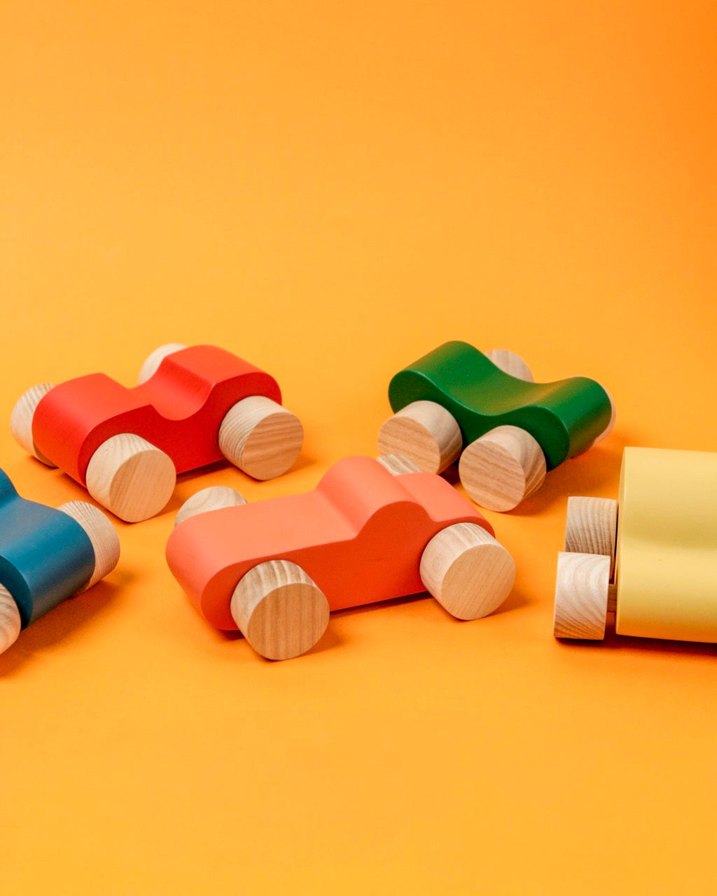 Wooden Sport Car | Blue image 11