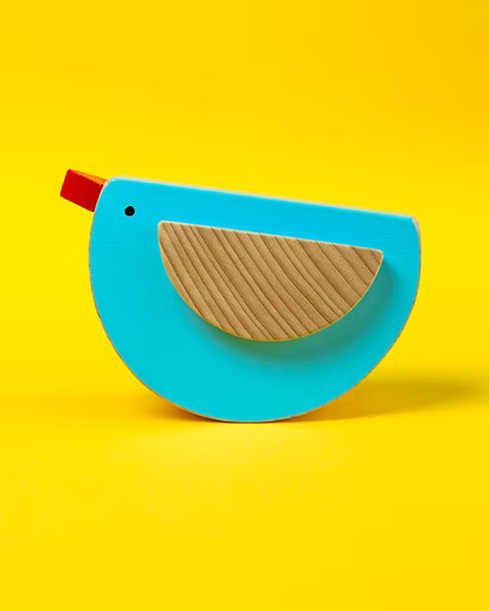 PEPA Blue Wooden Bird