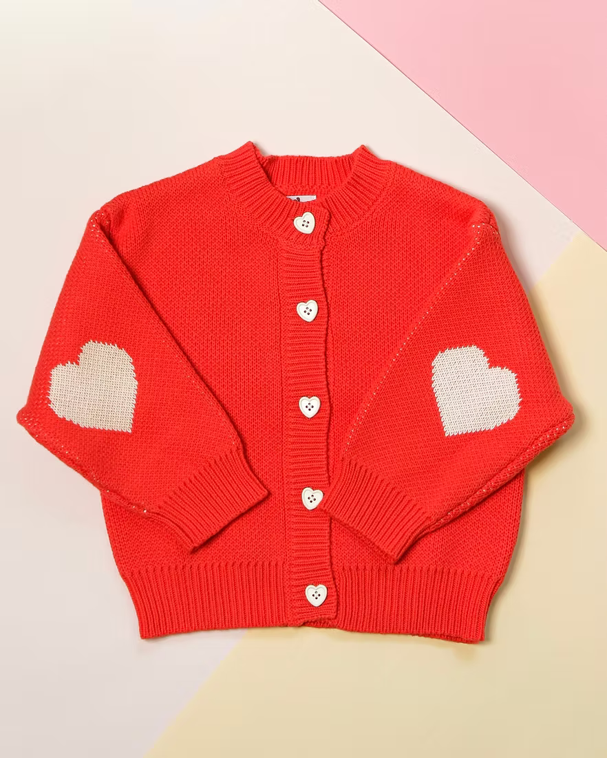 Clementine Heart Cardigan