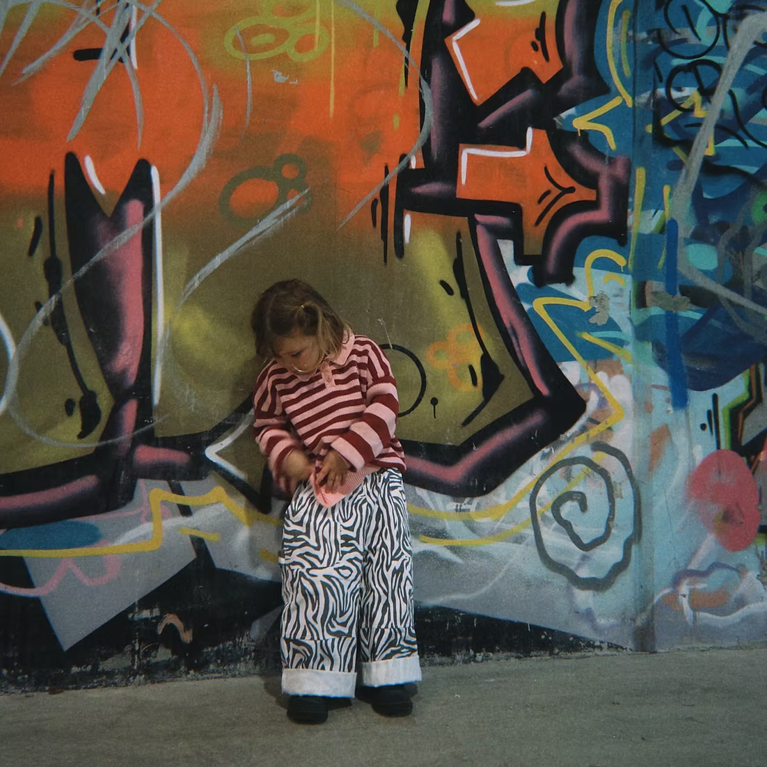 Kate Flower Button Striped Sweater