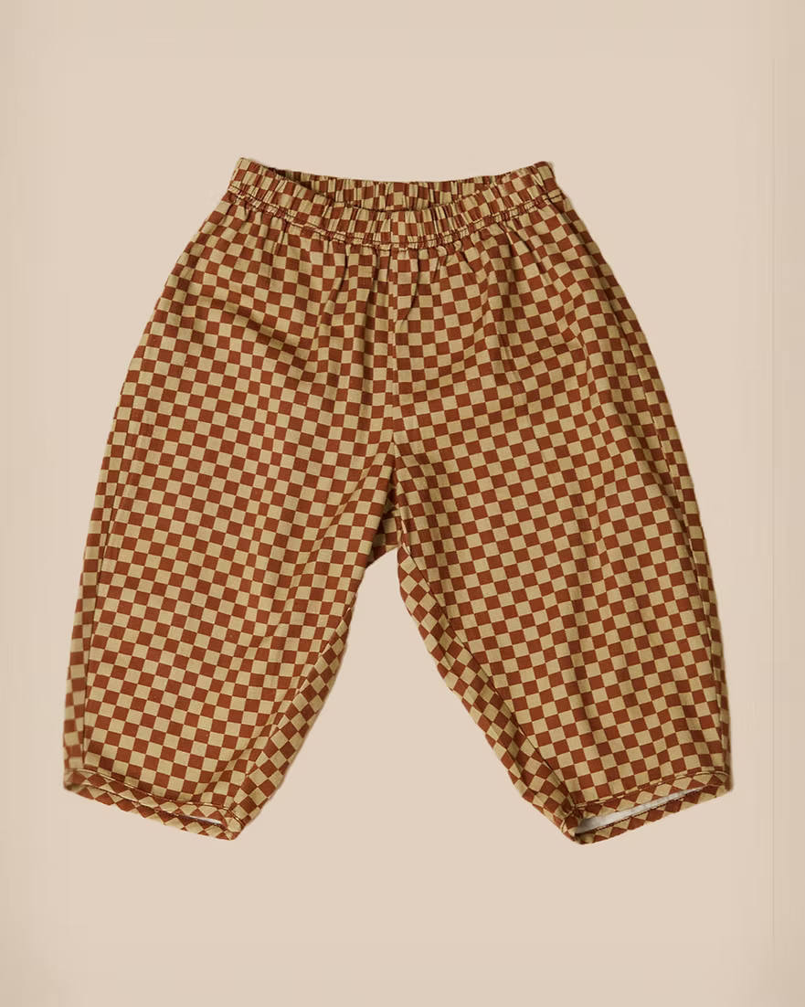 Brick Check Pants