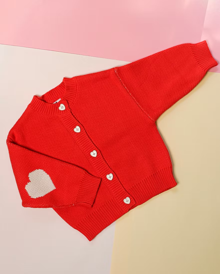 Clementine Heart Cardigan