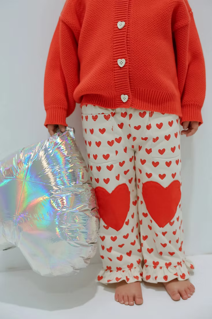 Scarlett Heart Twill Jeans