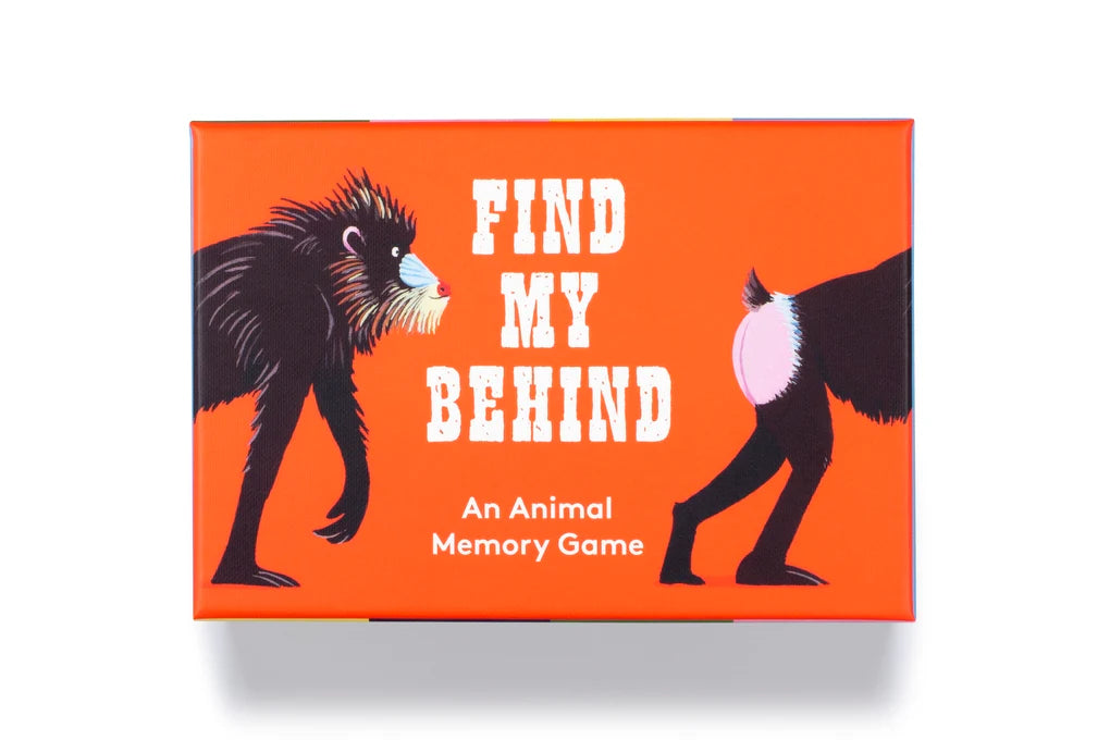 Find My Behind An Animal Match Memory Game
