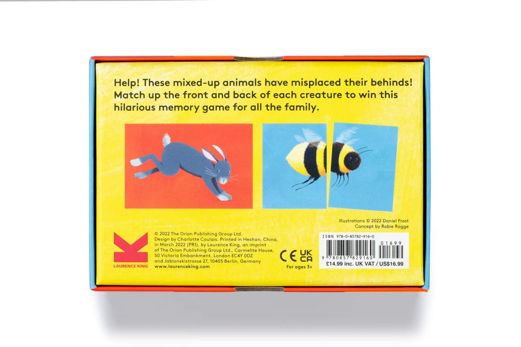 Find My Behind An Animal Match Memory Game