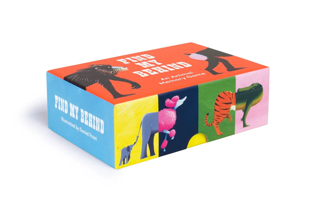 Find My Behind An Animal Match Memory Game