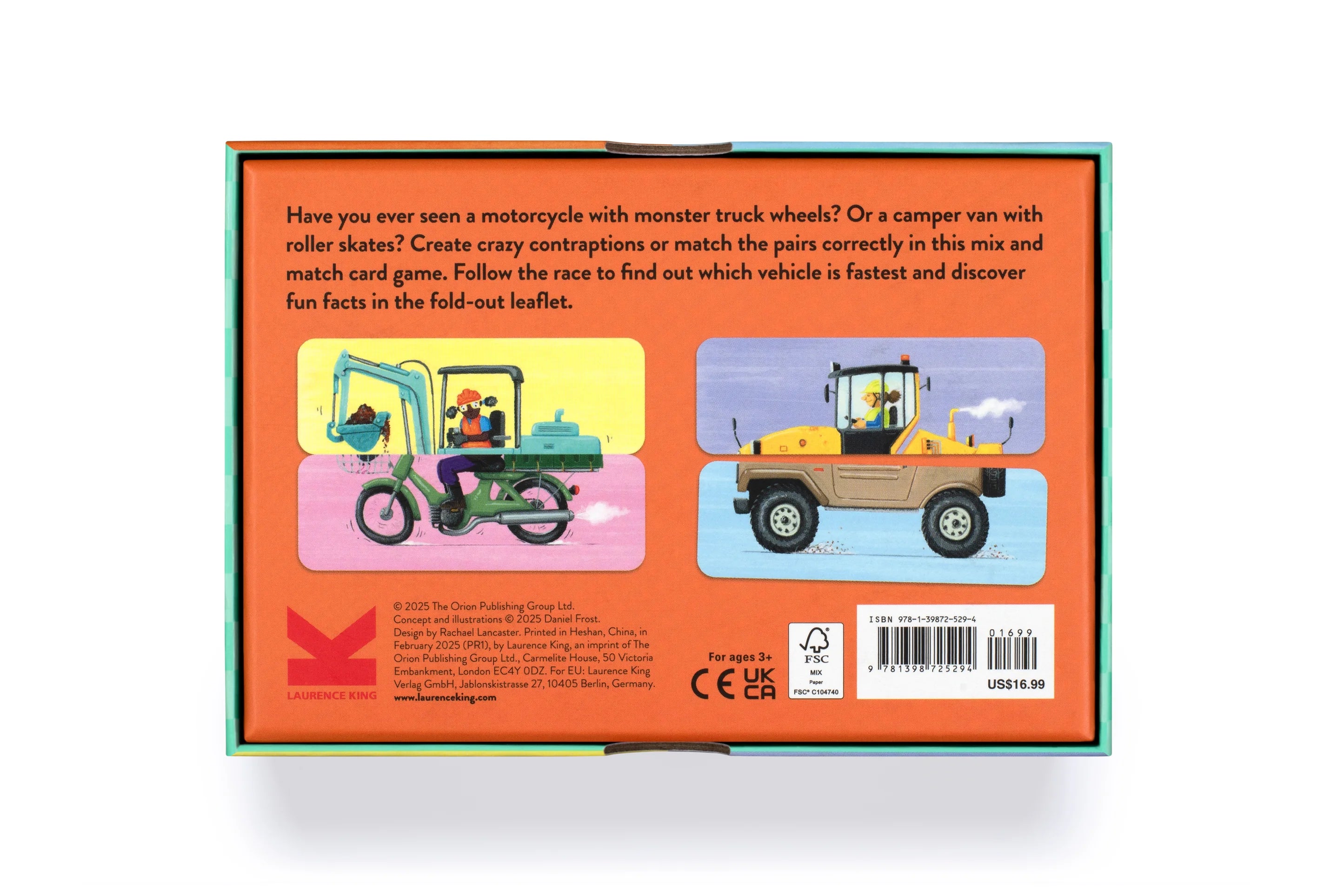 Wild Rides Mix and Match Card Game
