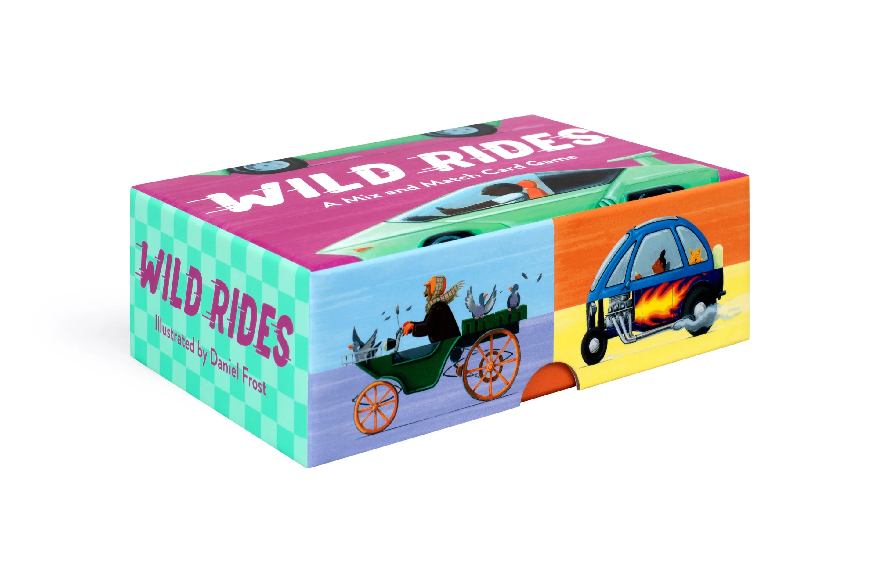 Wild Rides Mix and Match Card Game