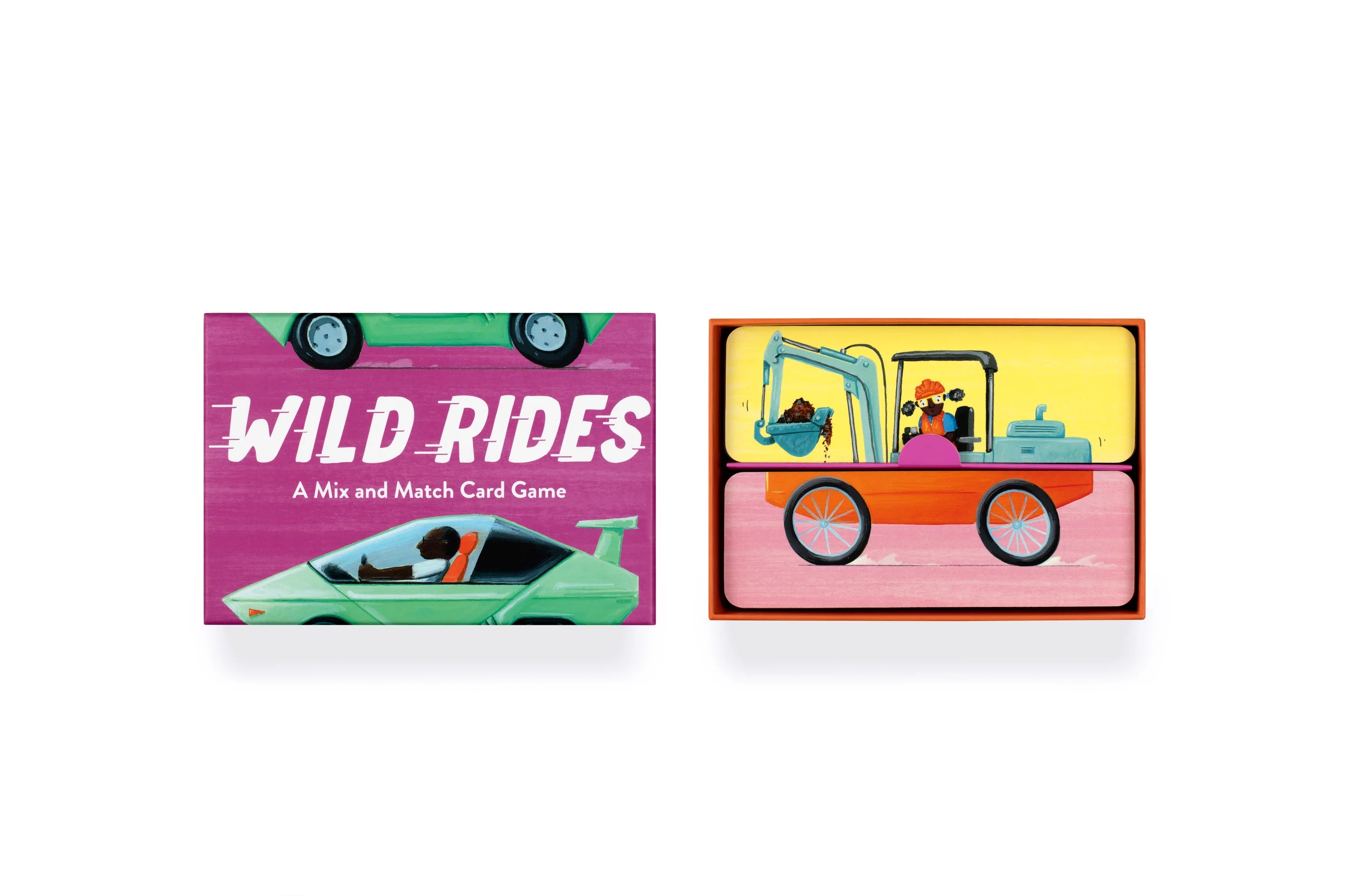 Wild Rides Mix and Match Card Game