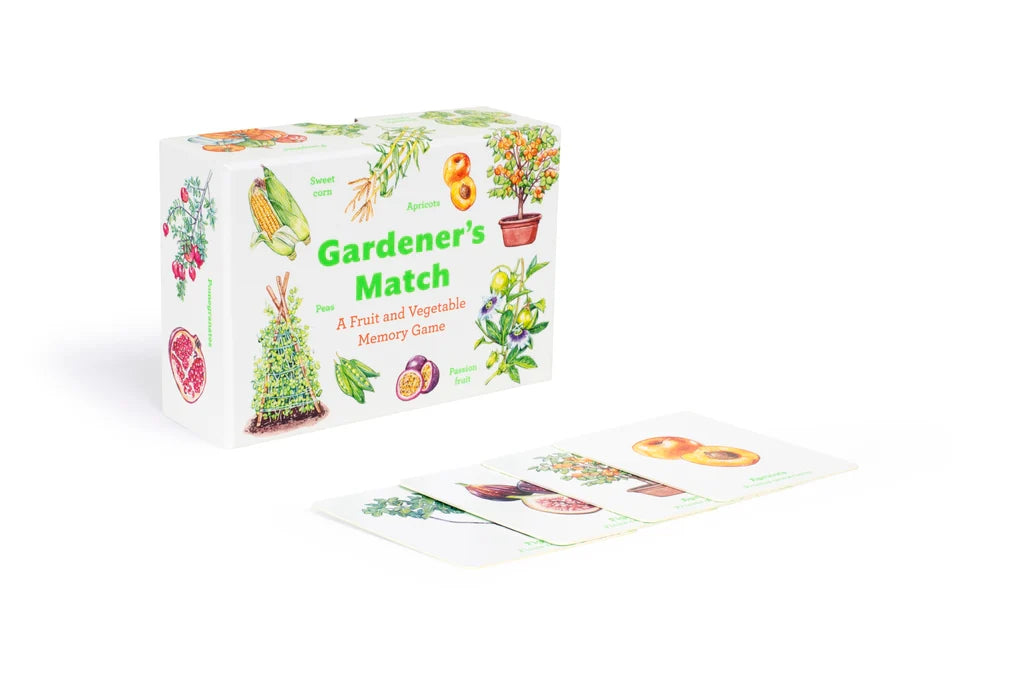 Gardener's Match Fruit and Vegetable Memory Game