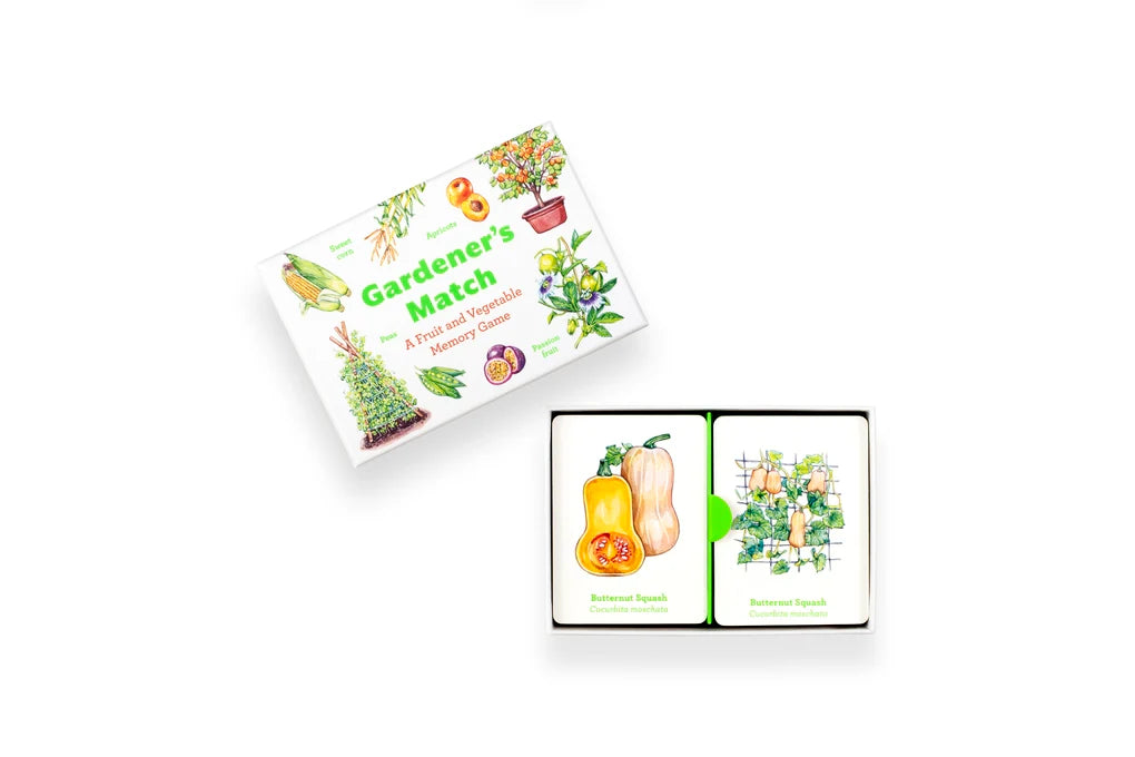Gardener's Match Fruit and Vegetable Memory Game