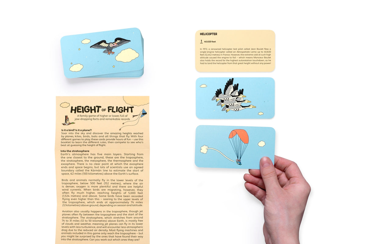 Height of Flight Guessing Game