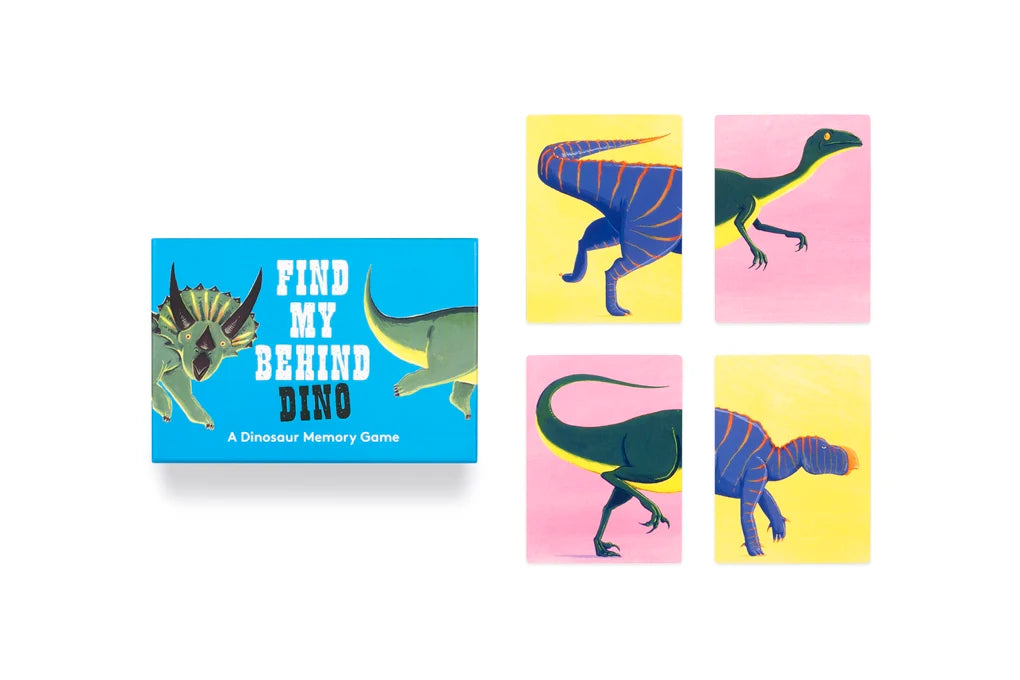Find My Behind Dino A Match Memory Game