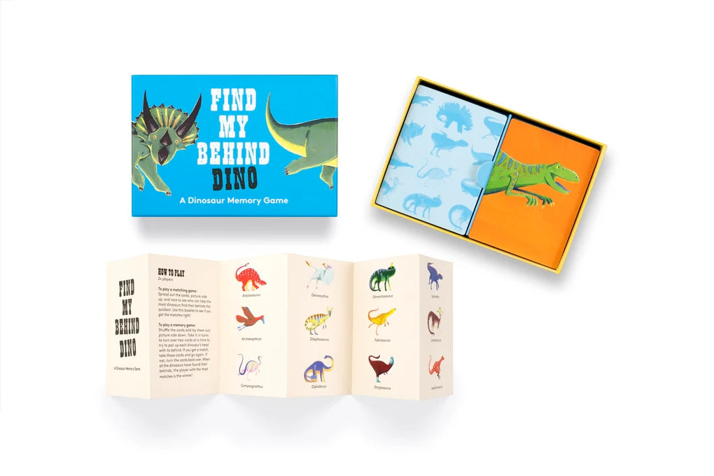 Find My Behind Dino A Match Memory Game