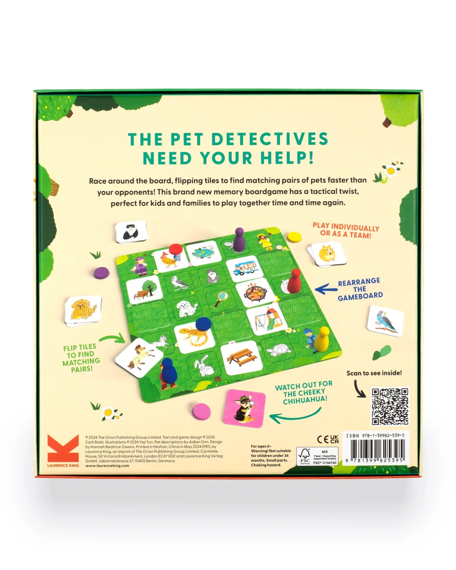 Pet Detectives Flip and Find Game