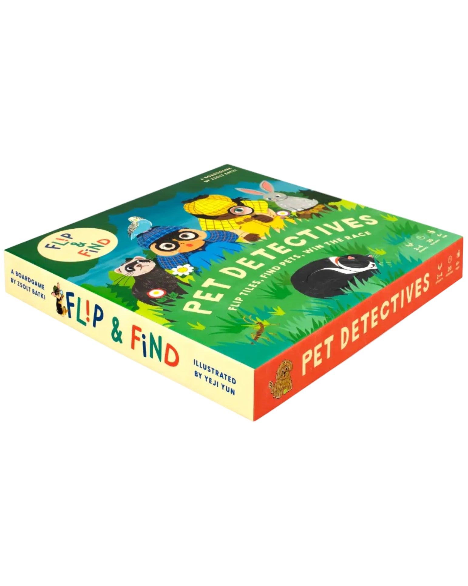 Pet Detectives Flip and Find Game