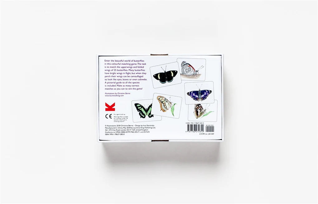 Butterfly Wings Match Memory Game
