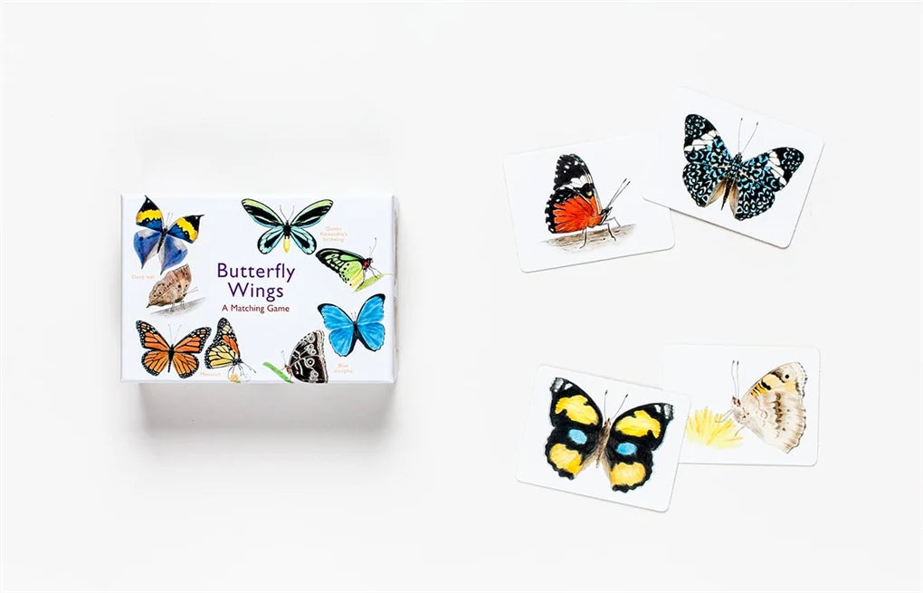Butterfly Wings Match Memory Game