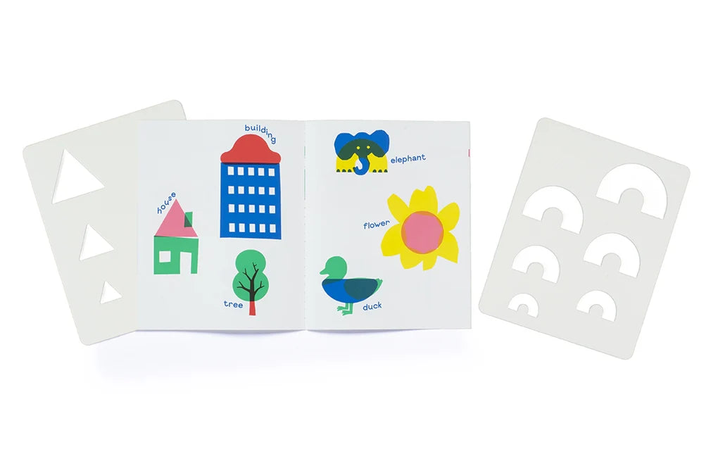 Stencil Kit Make Art with Six Stencil Set