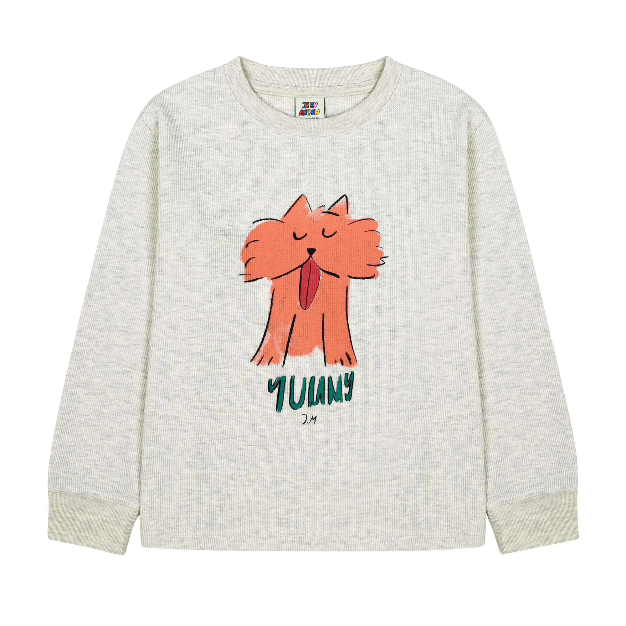 Cat Waffle Long sleeve T-shirt