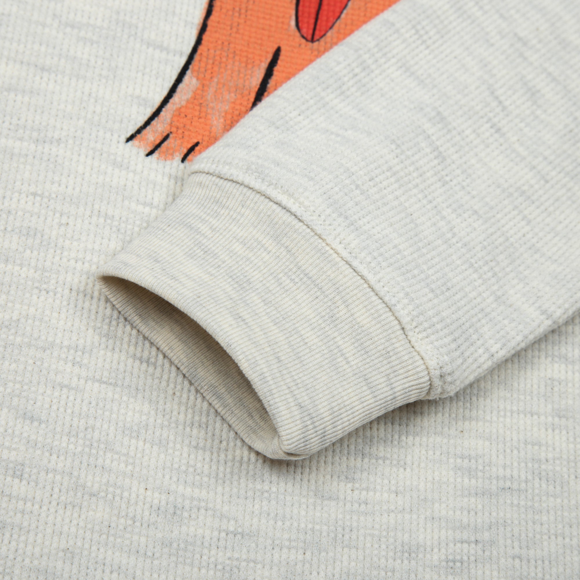 Cat Waffle Long sleeve T-shirt