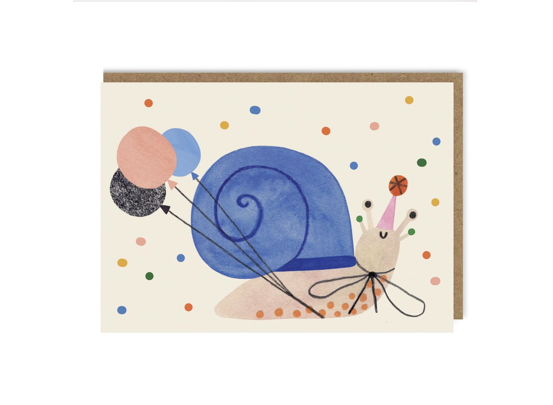 Party Snail Card