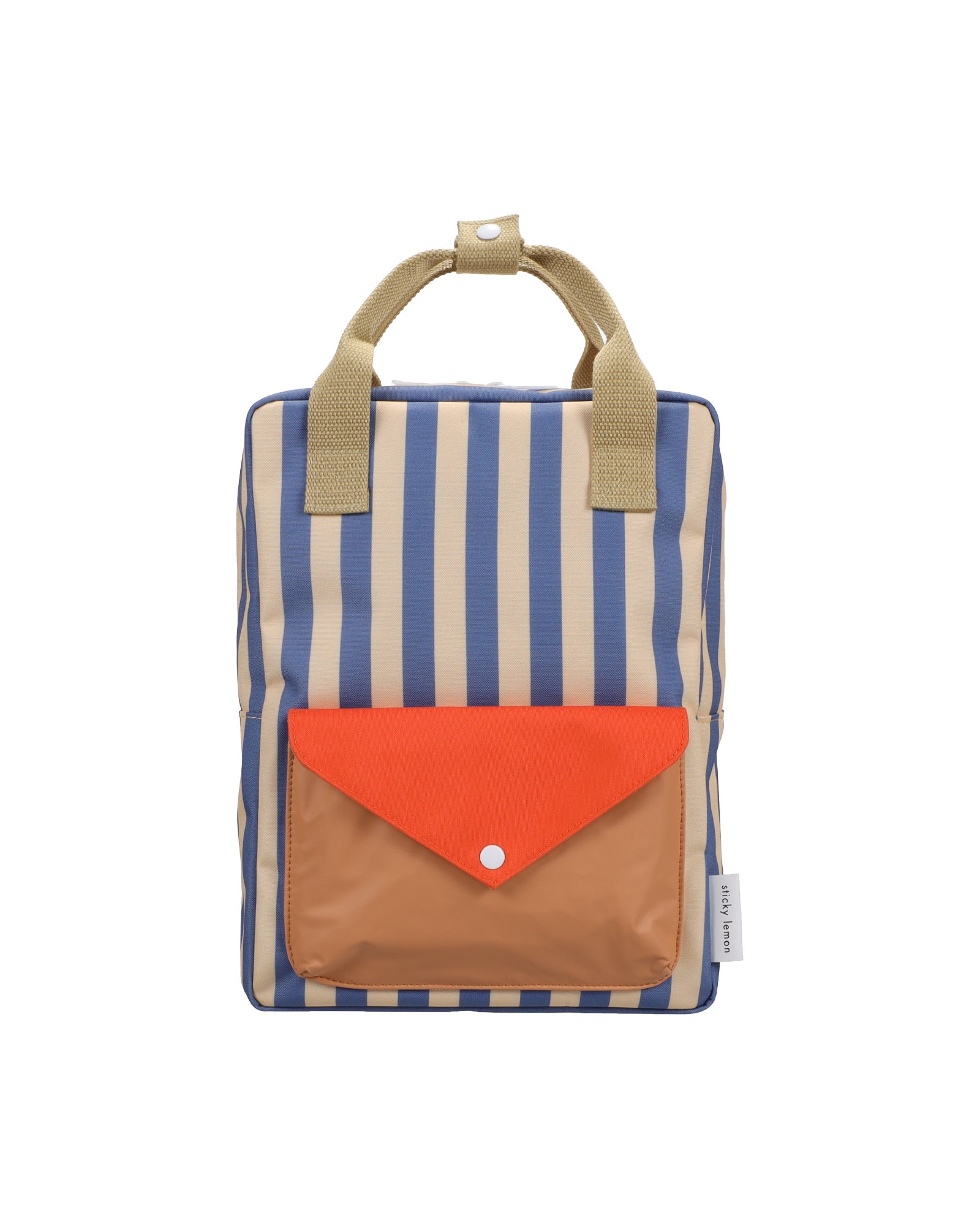 Backpack Medium Envelope (Blue and Yellow Stripe) | Wonders of the Deep Sea image 0