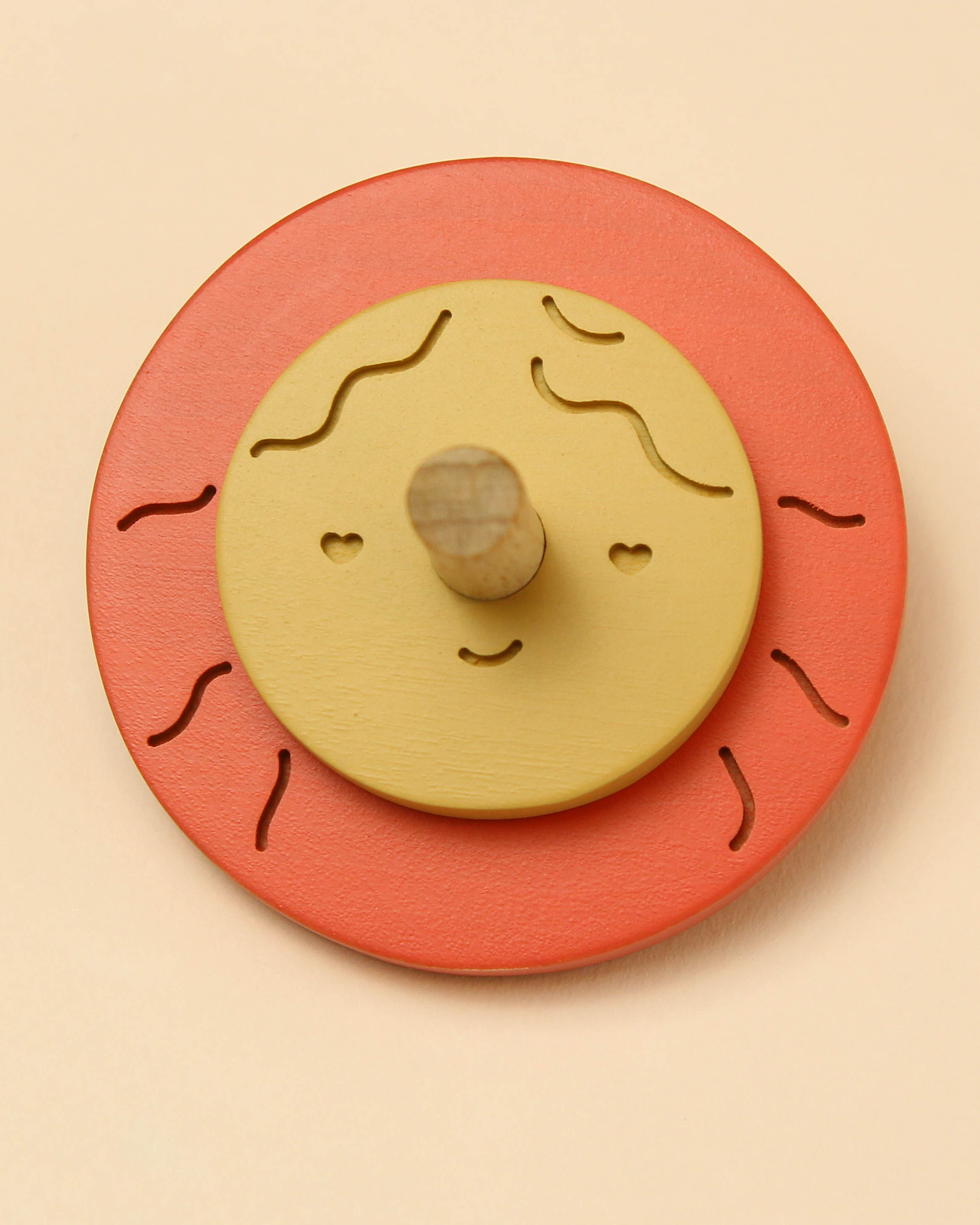 Wooden Spinning Top Breath of Wind image 0