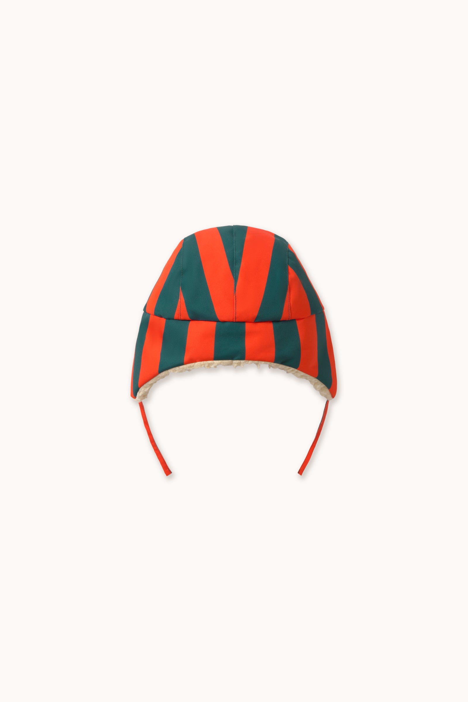 Tinycottons Winter Red Stripes Sherpa Hat