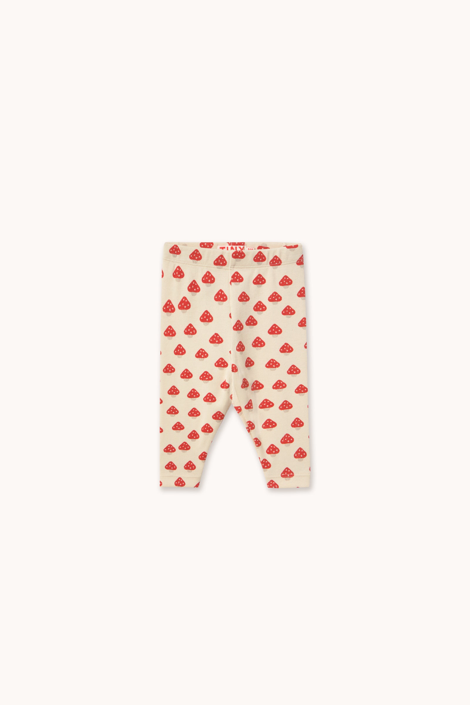 Tinycottons Mini Mushrooms Rib Baby Pants Organic Cotton