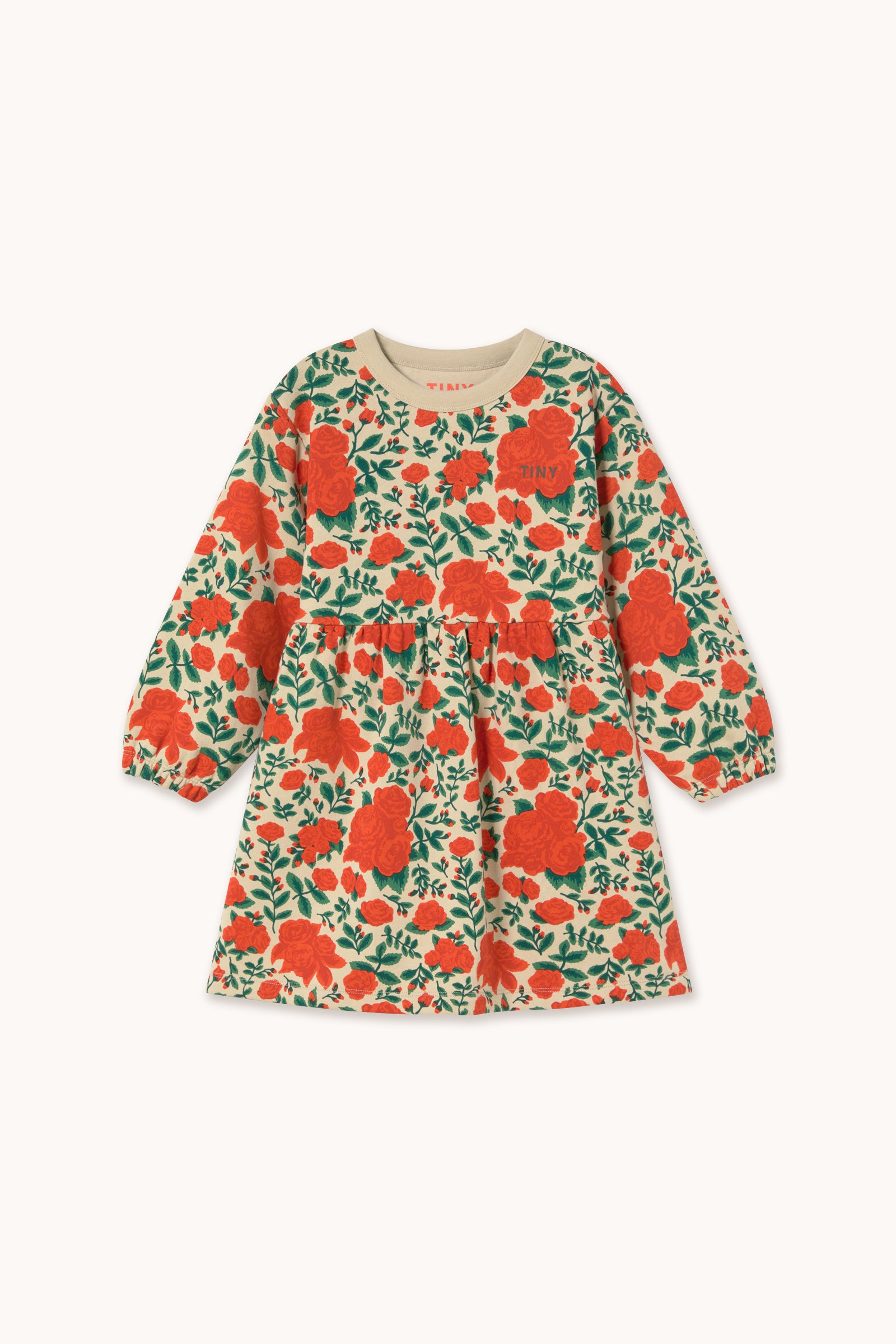Tinycottons Roses Dress Organic Cotton