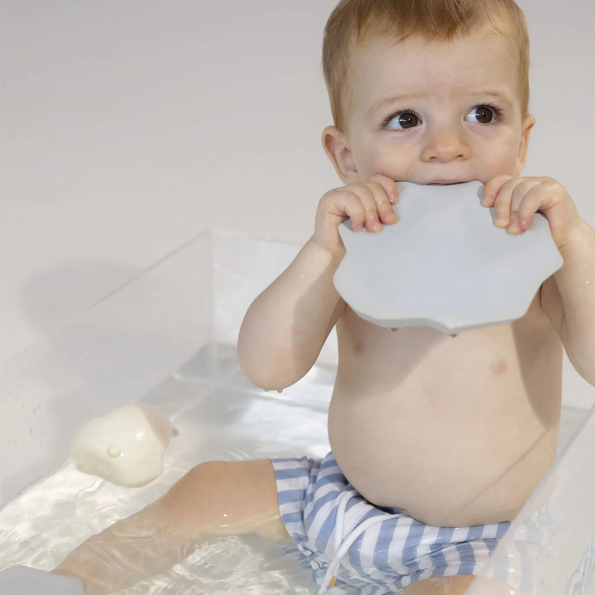 Polar Bear Natural Rubber Bath Toy