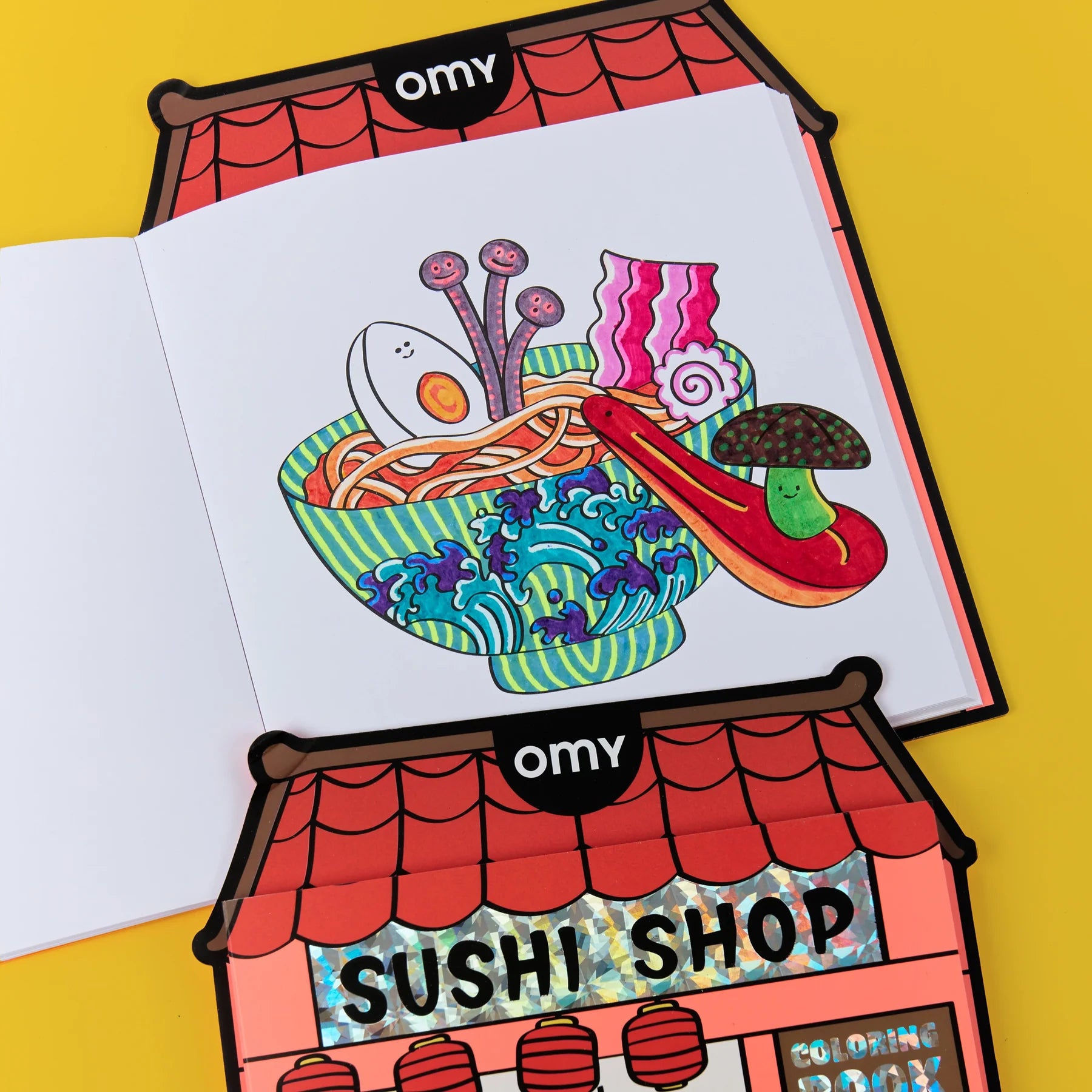 Sushi Shop Colouring Book