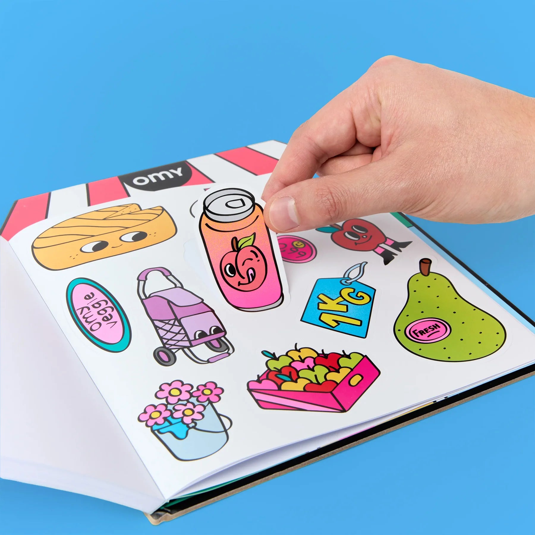 Farmer's Market Colouring Book