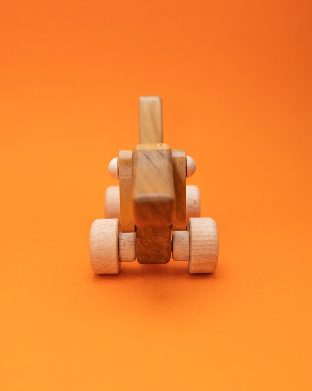 Wooden Push Dachshund Puppy