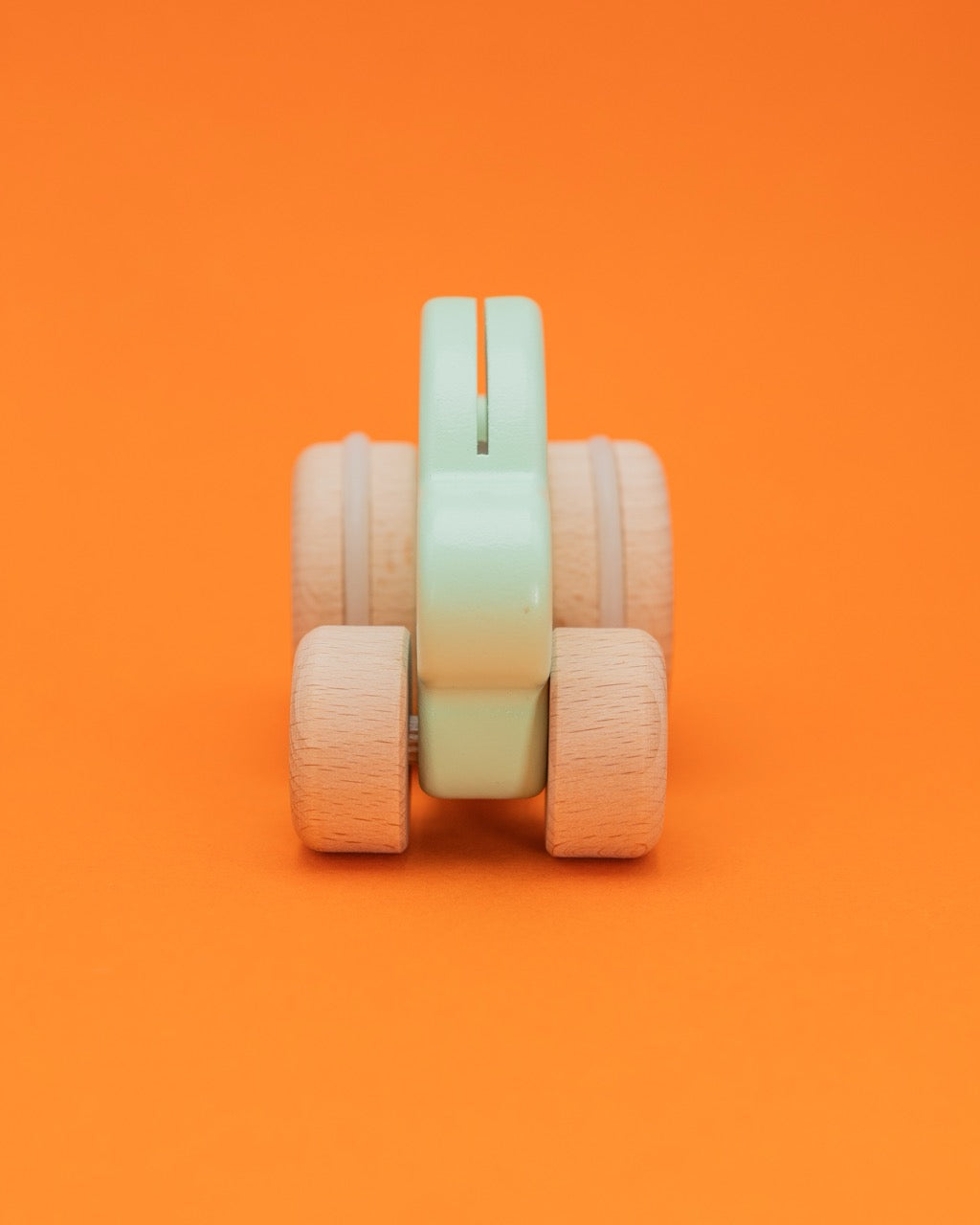 Wooden Push Bunny Mint
