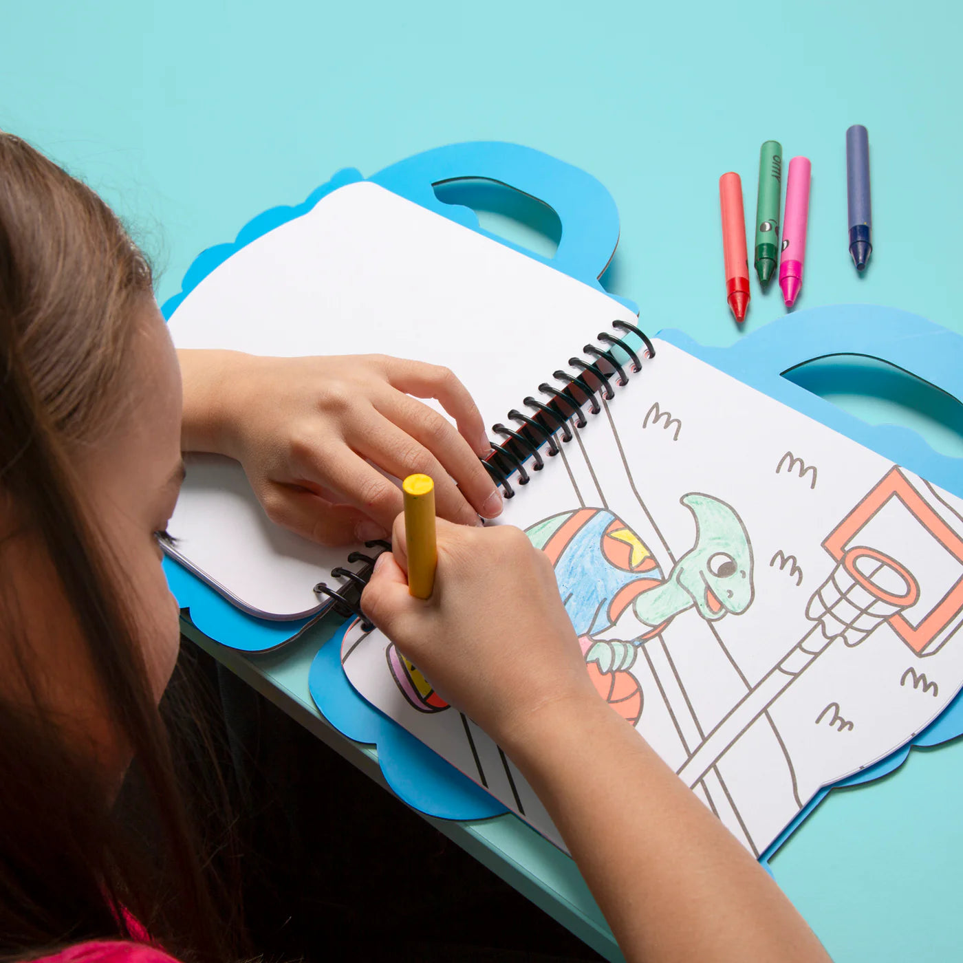 Dino Super Colouring & Stickers Book