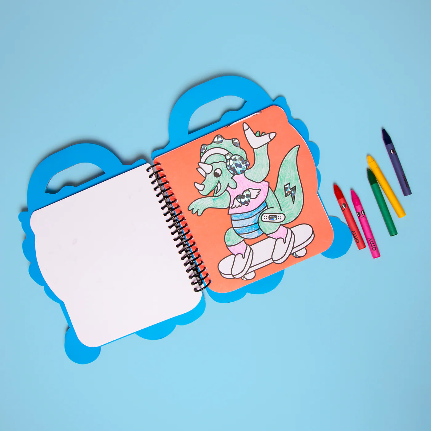 Dino Super Colouring & Stickers Book