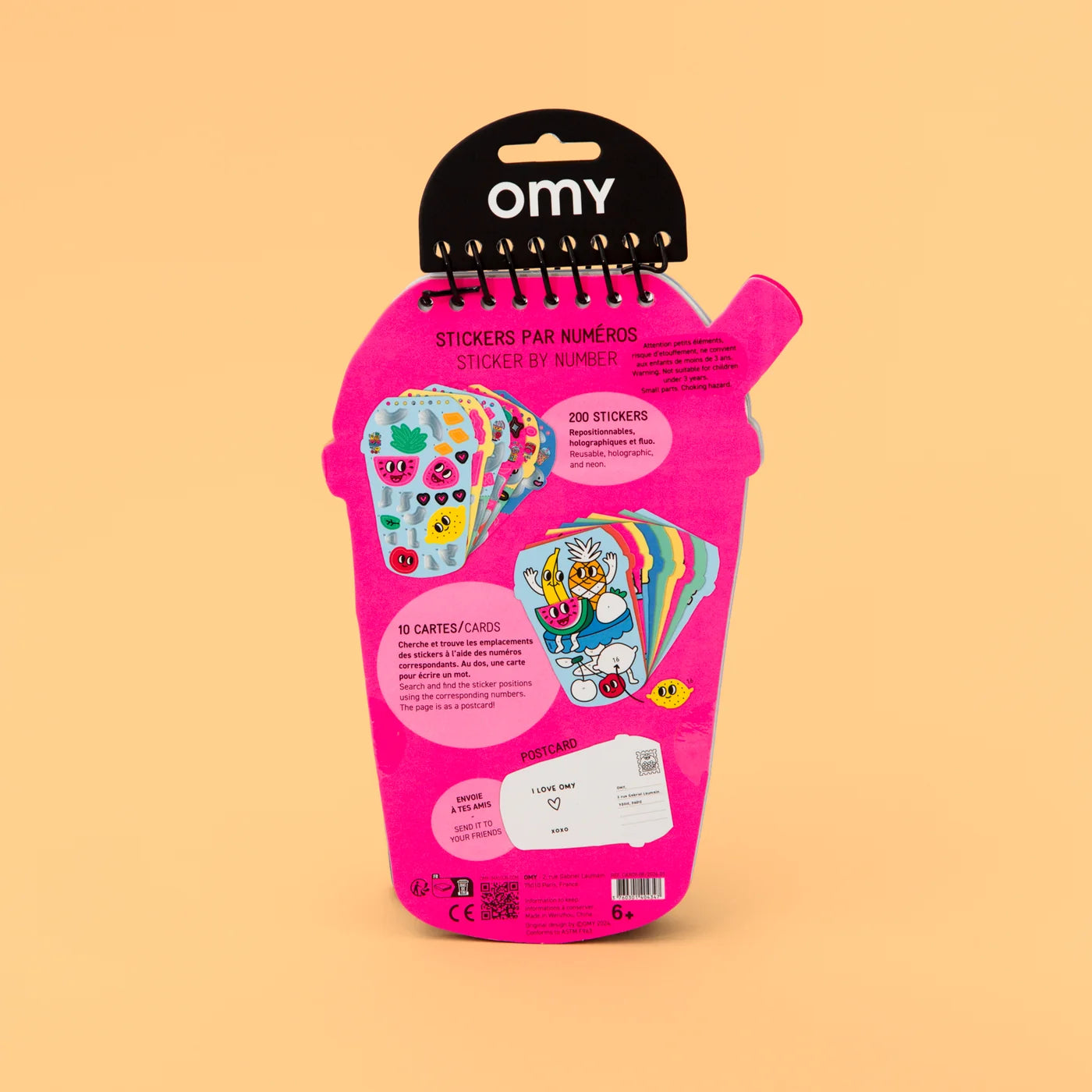 Bubble Tea Sticker By Number Book
