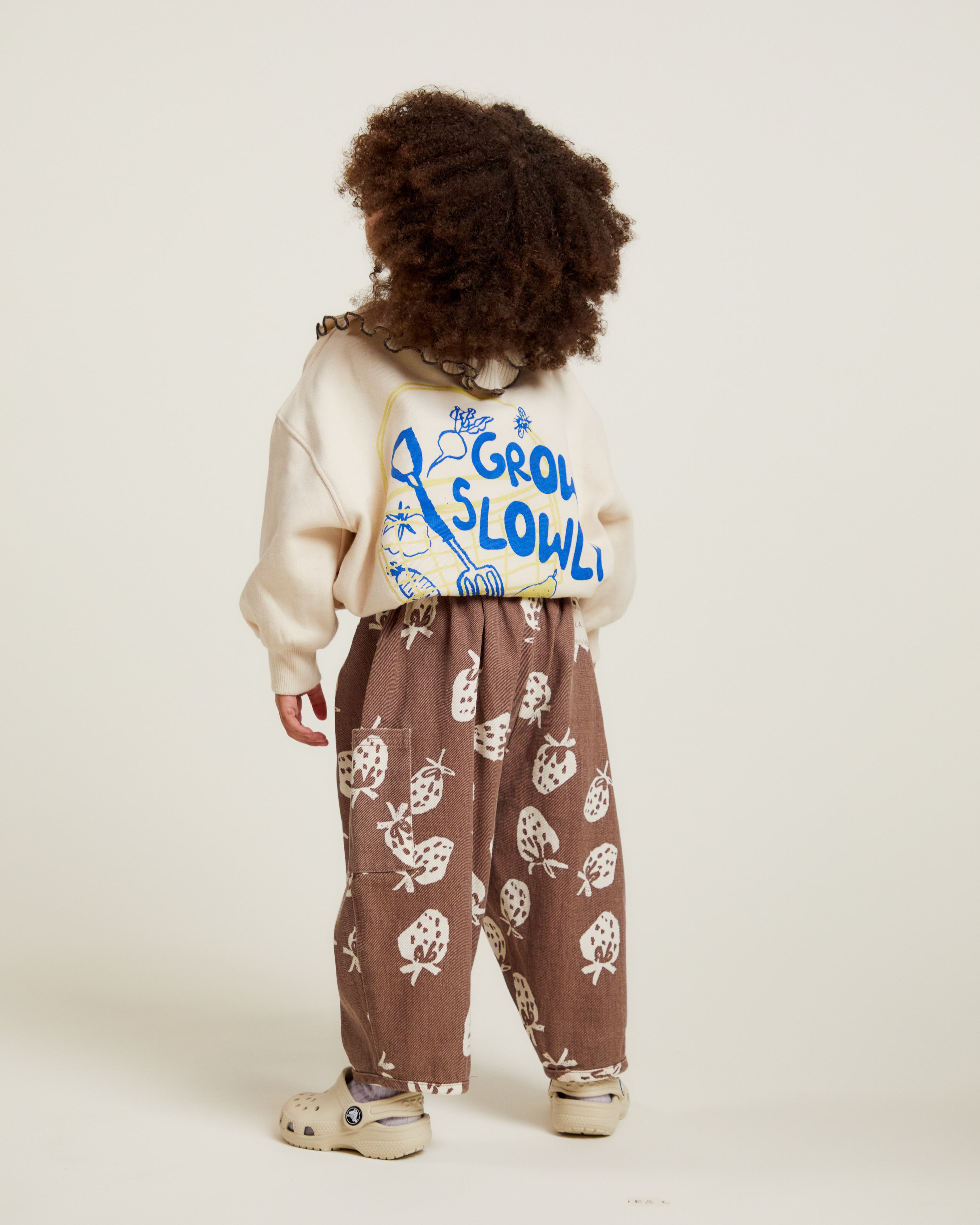 Emerson Choc Strawberry Pants Organic Cotton