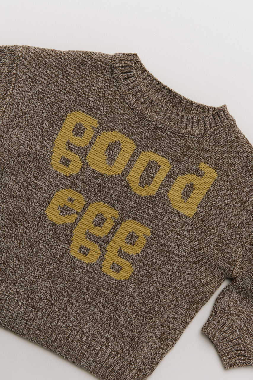 Greta Good Egg Sweater Organic Cotton