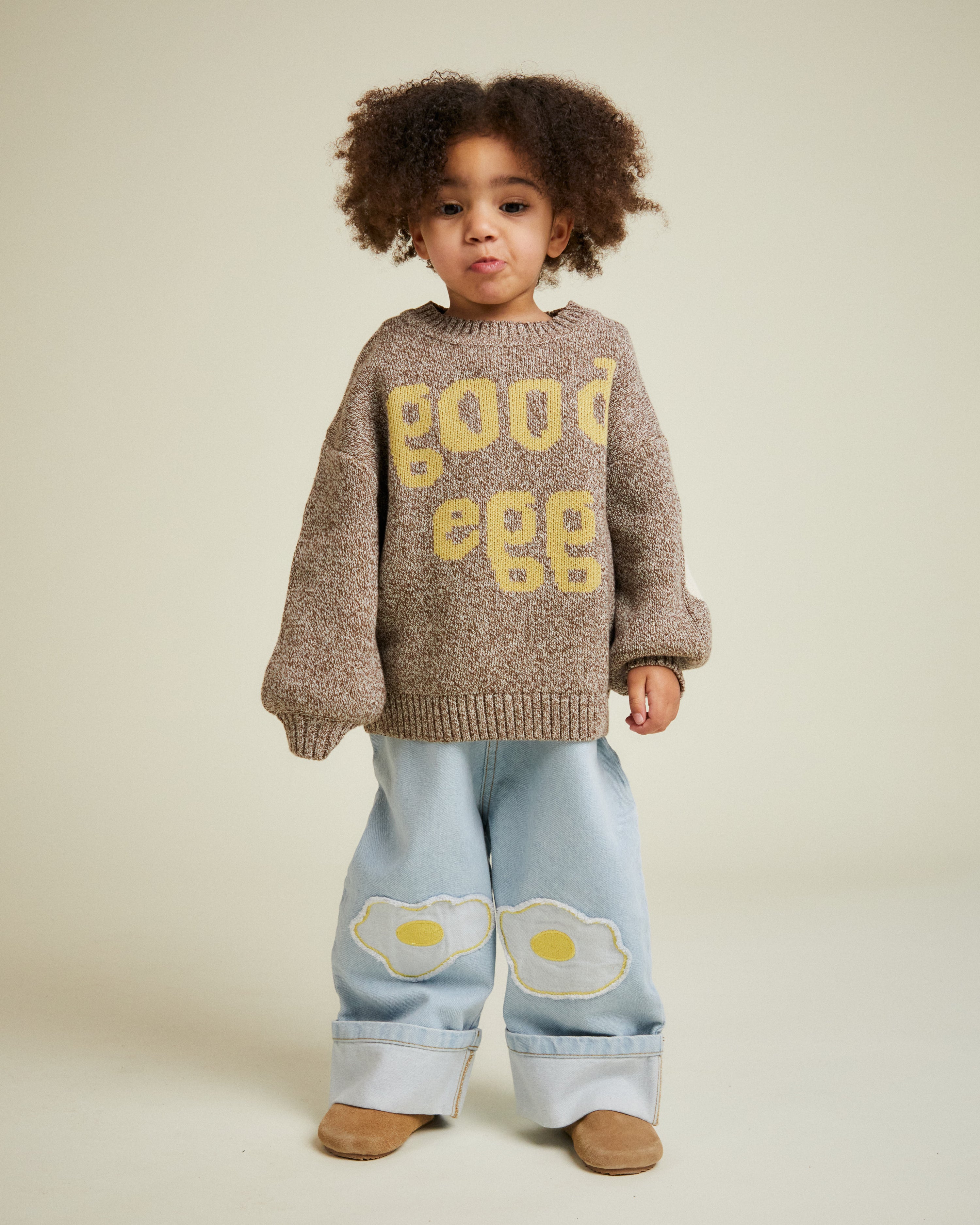 Greta Good Egg Sweater Organic Cotton