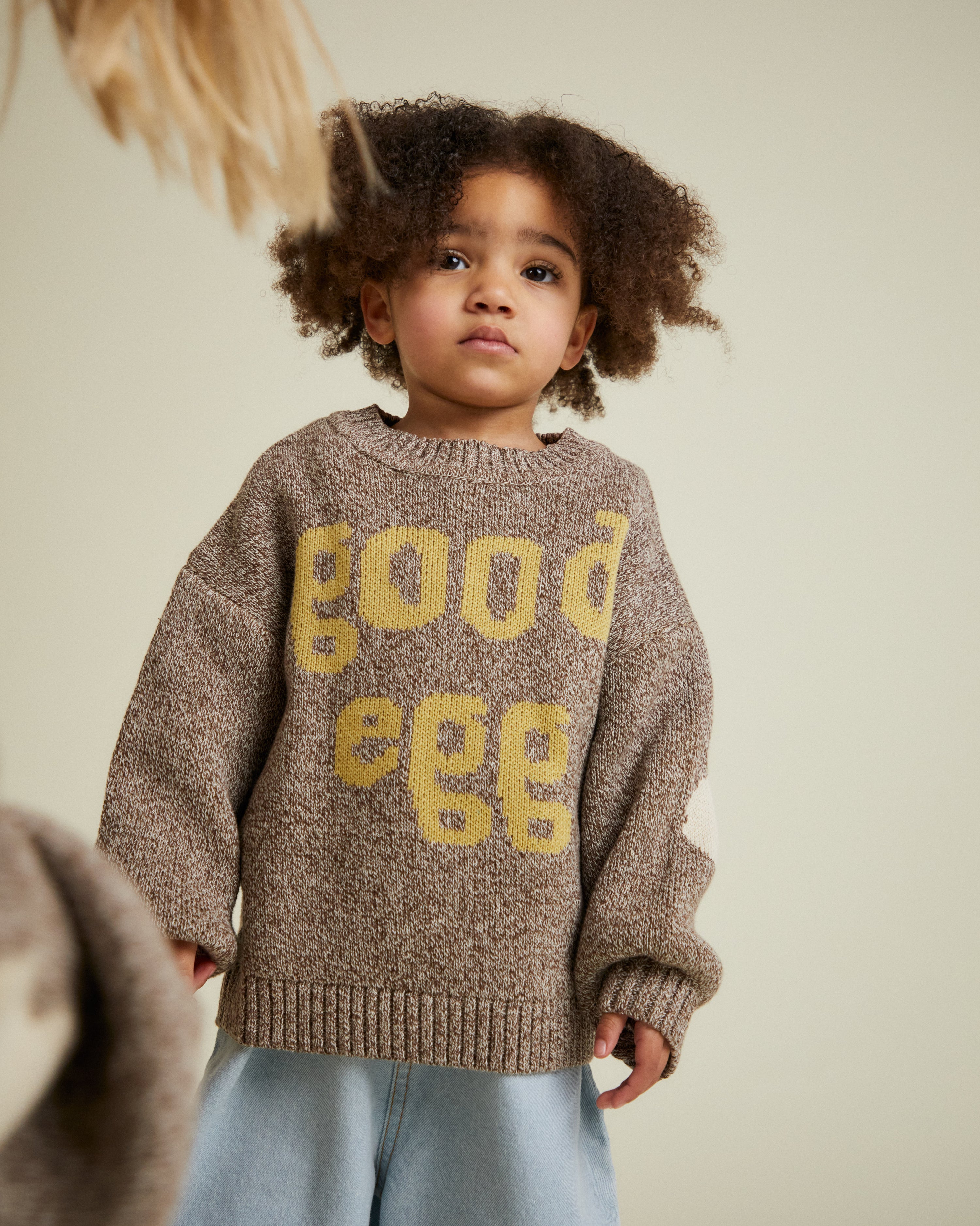 Greta Good Egg Sweater Organic Cotton