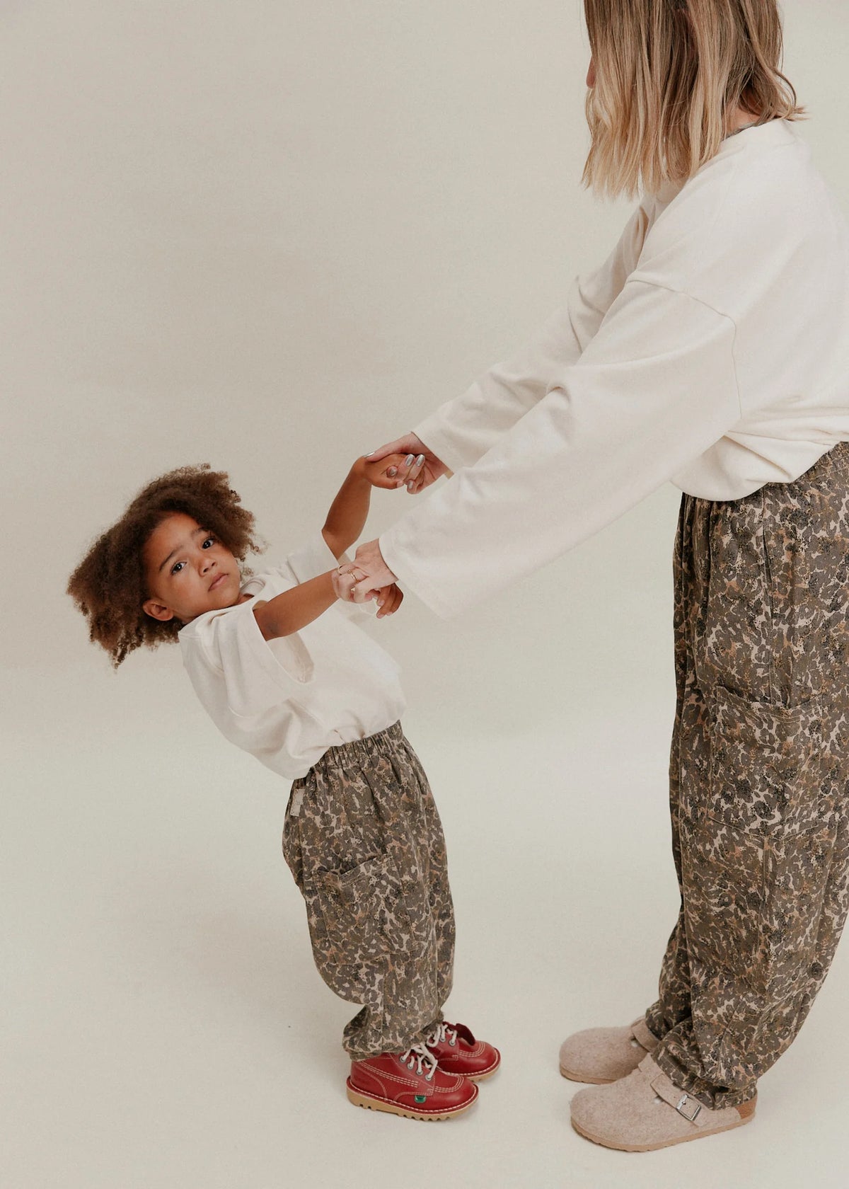 Emerson Leopard Trouser Organic Cotton