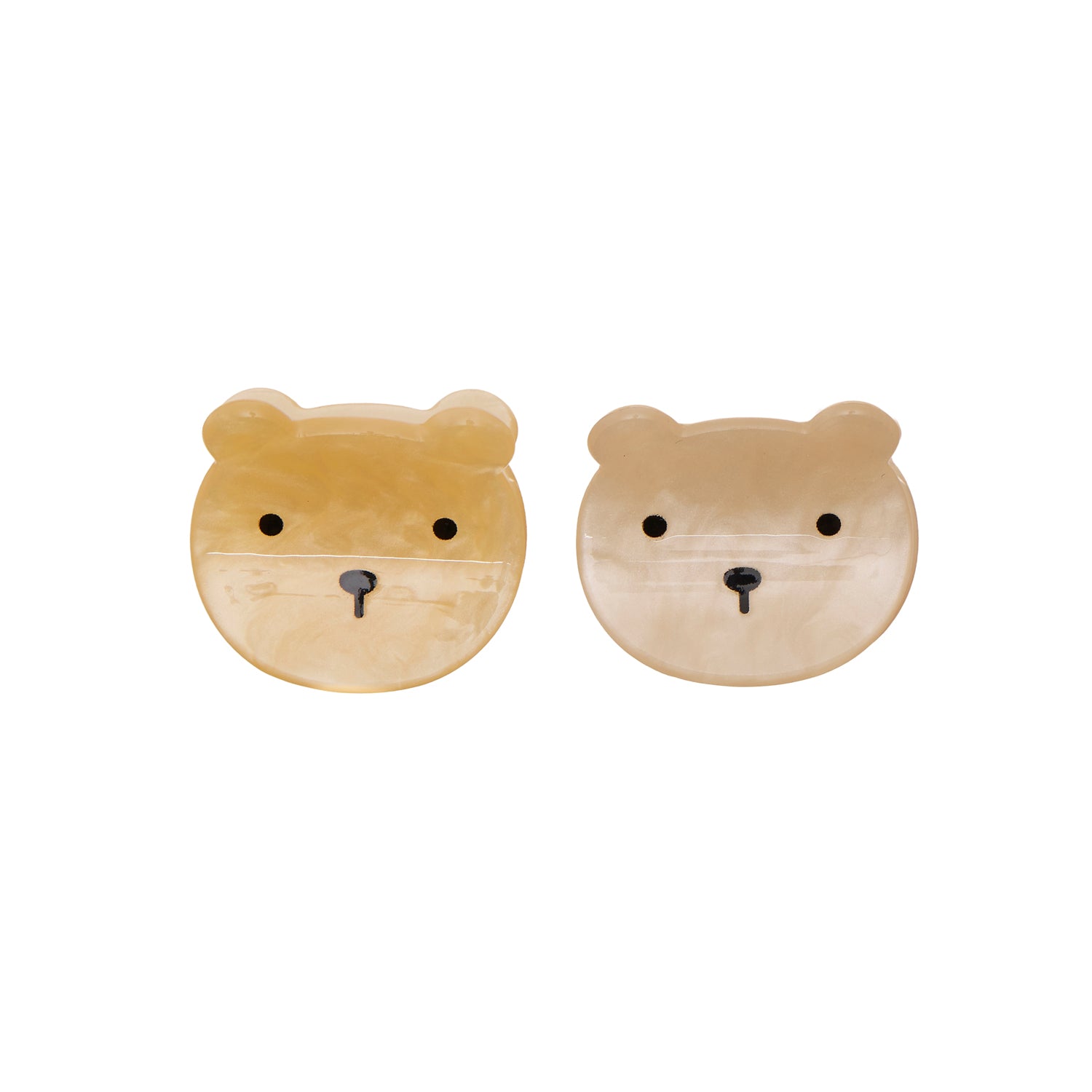 Teddy Bear Hair Clips